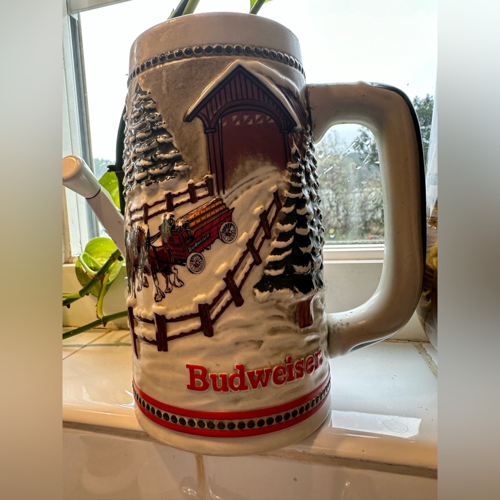 Budweiser Clydesdale Stein